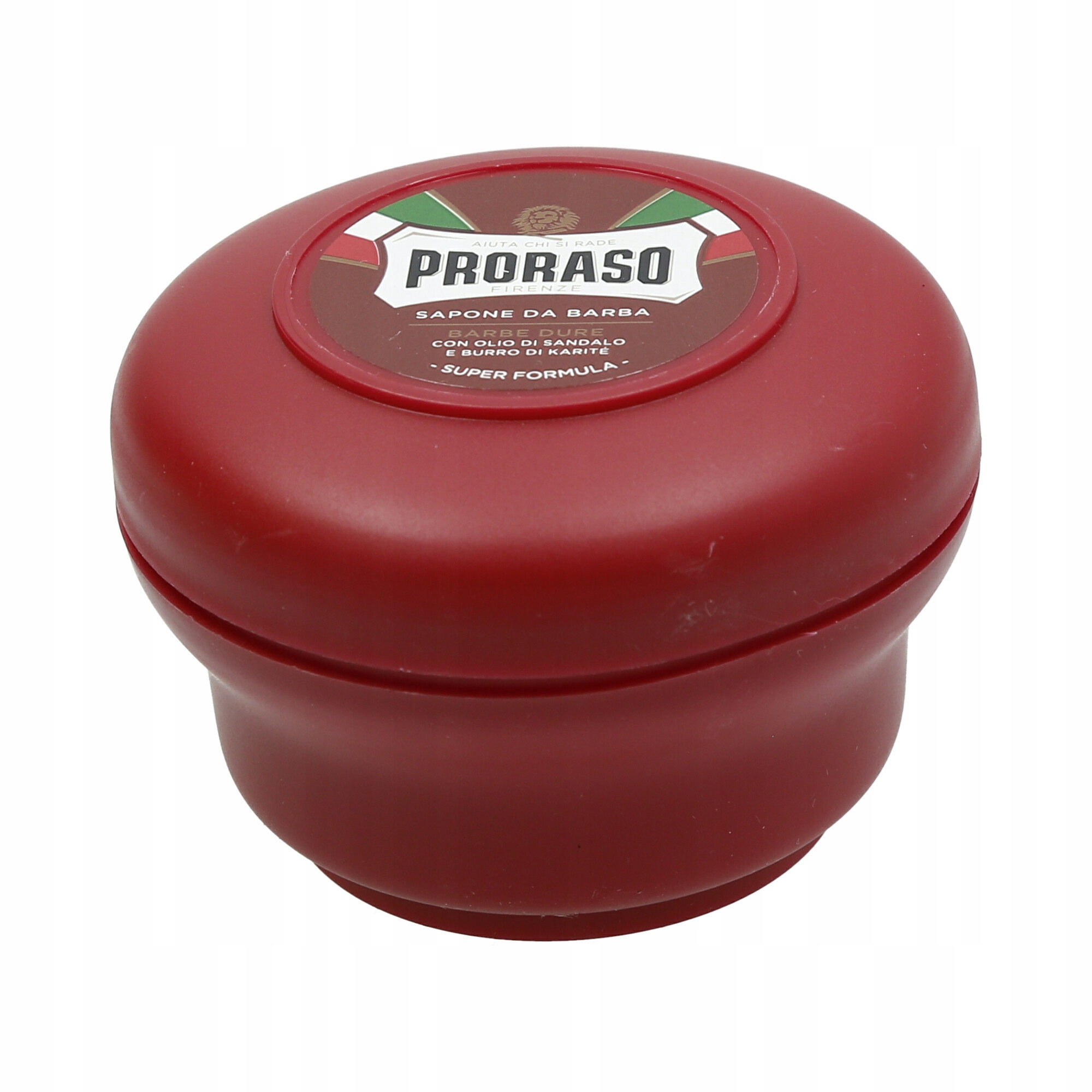 PRORASO RED - мыло для бритья в тигле с маслом ши 150 мл