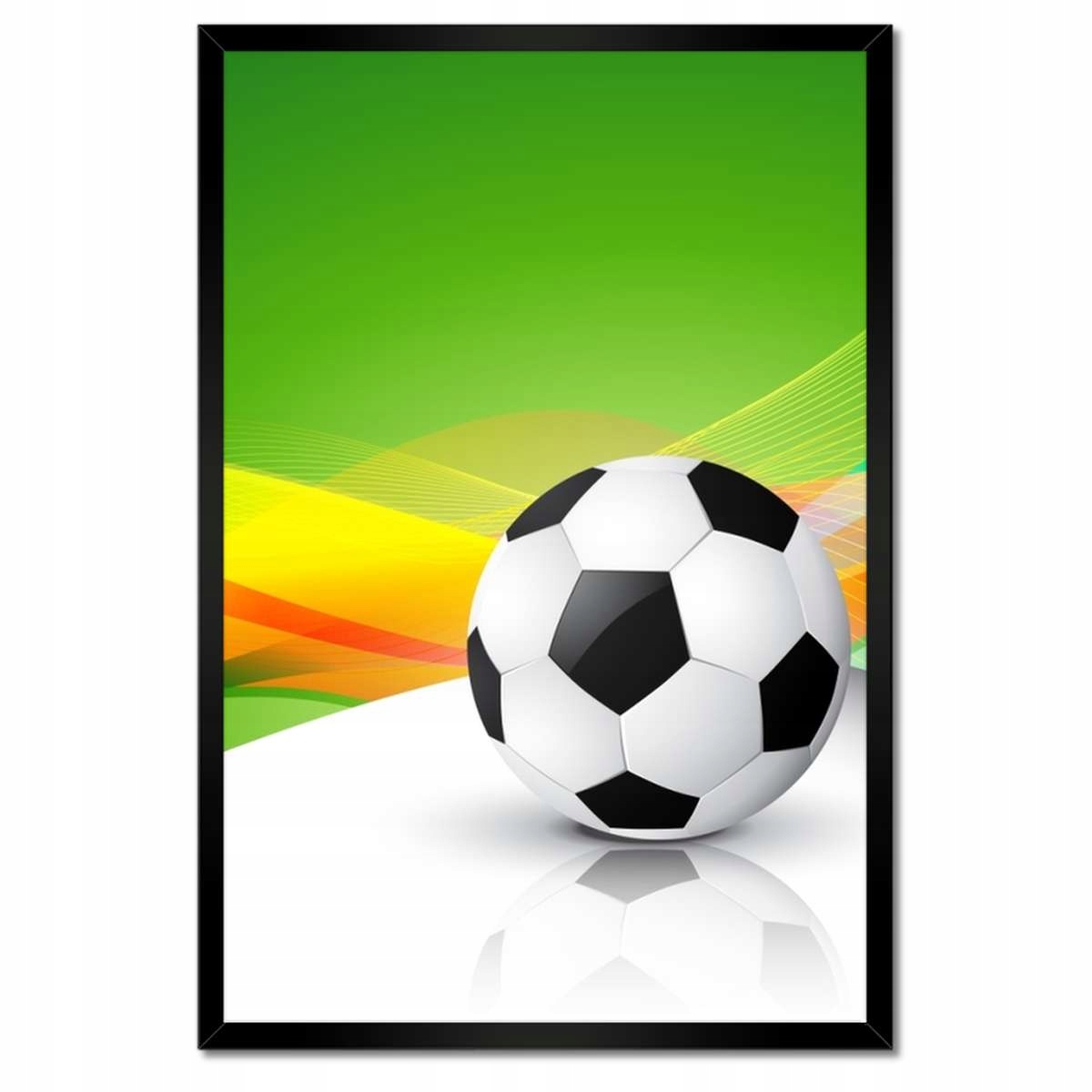 Plakáty v rámu 40x60 Fotbal Fotbalová noha
