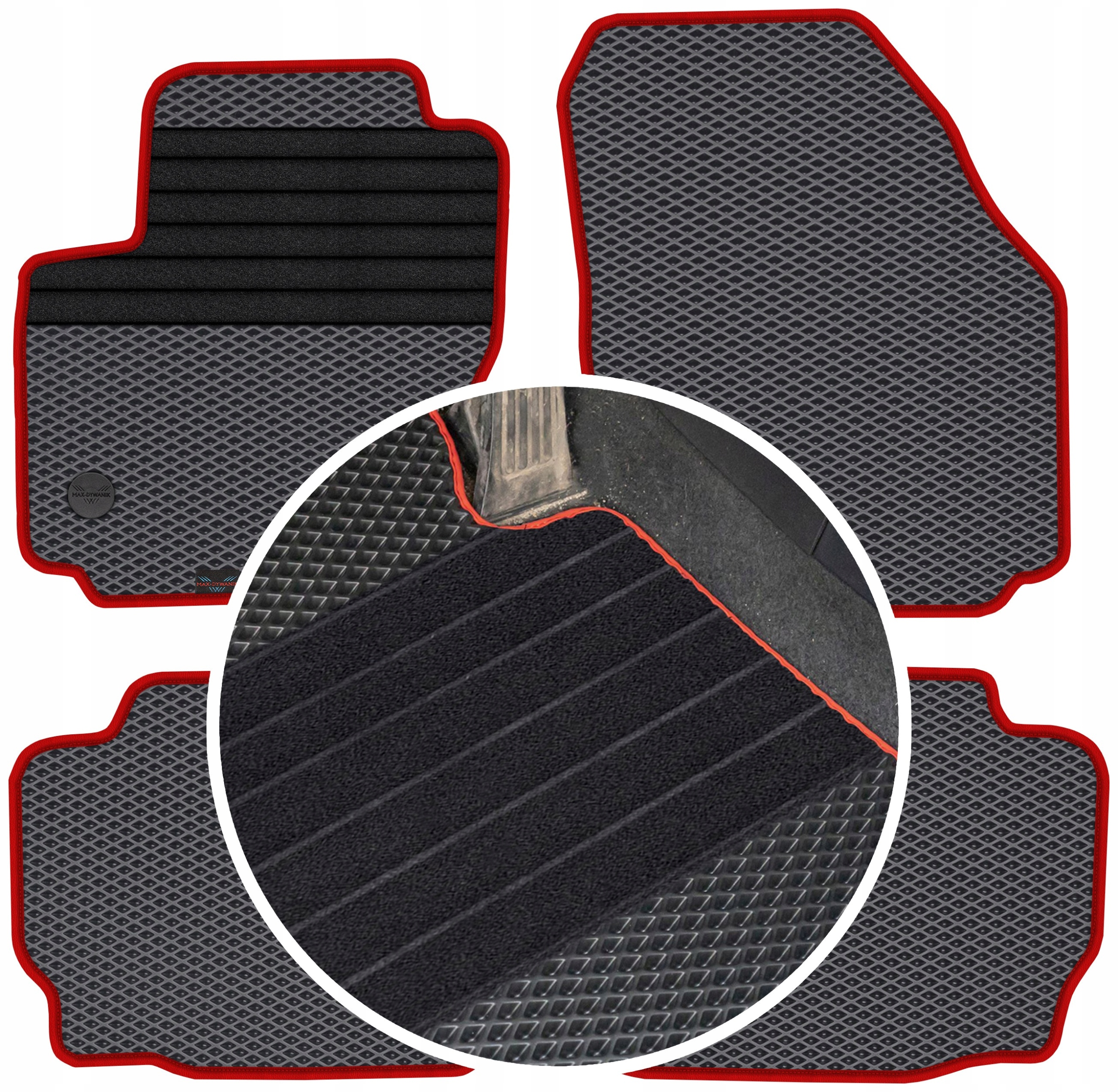 Ford Mondeo MK4 Fl 2012-2015 Gumové rohože do auta Eva Eternity