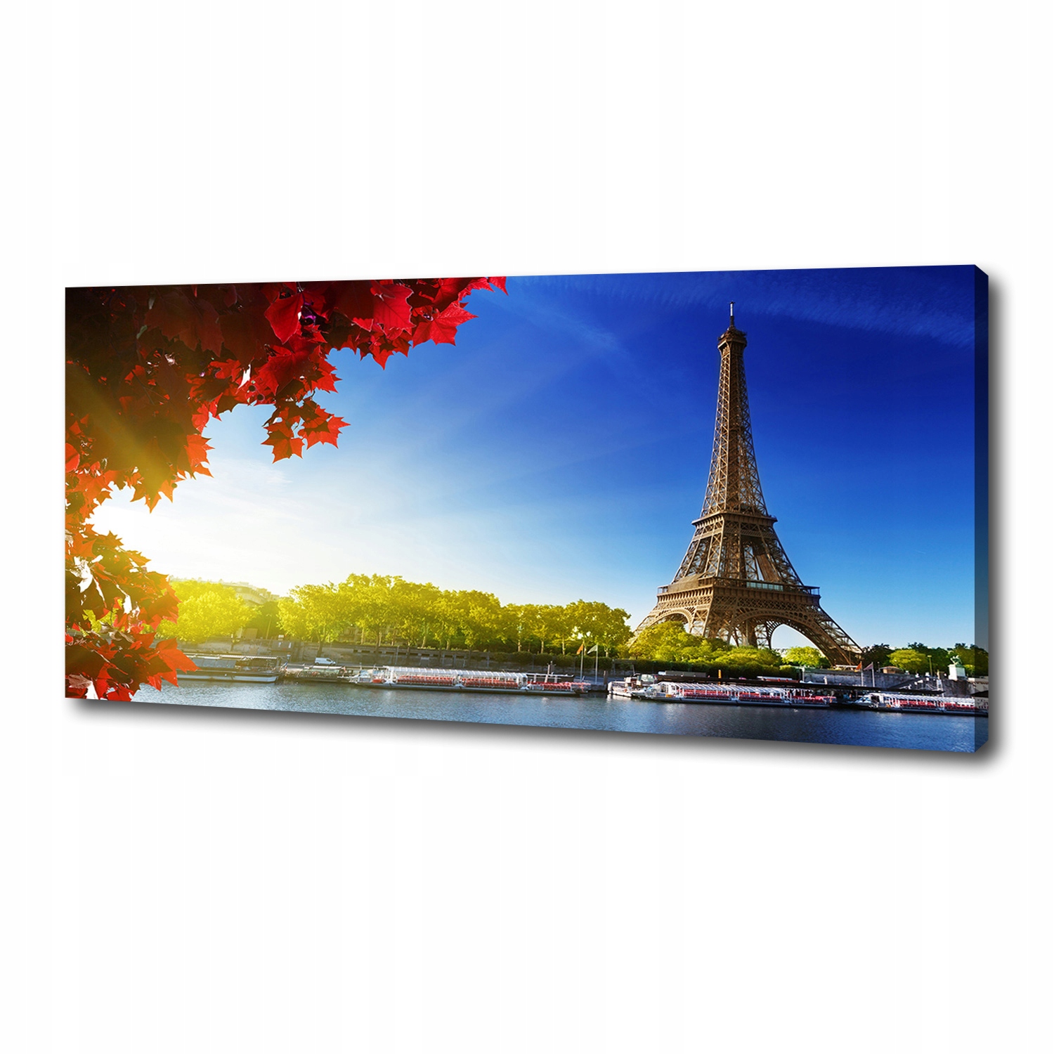 

Foto obraz na płótnie Wieża Eiffla Paryż 125x50 cm