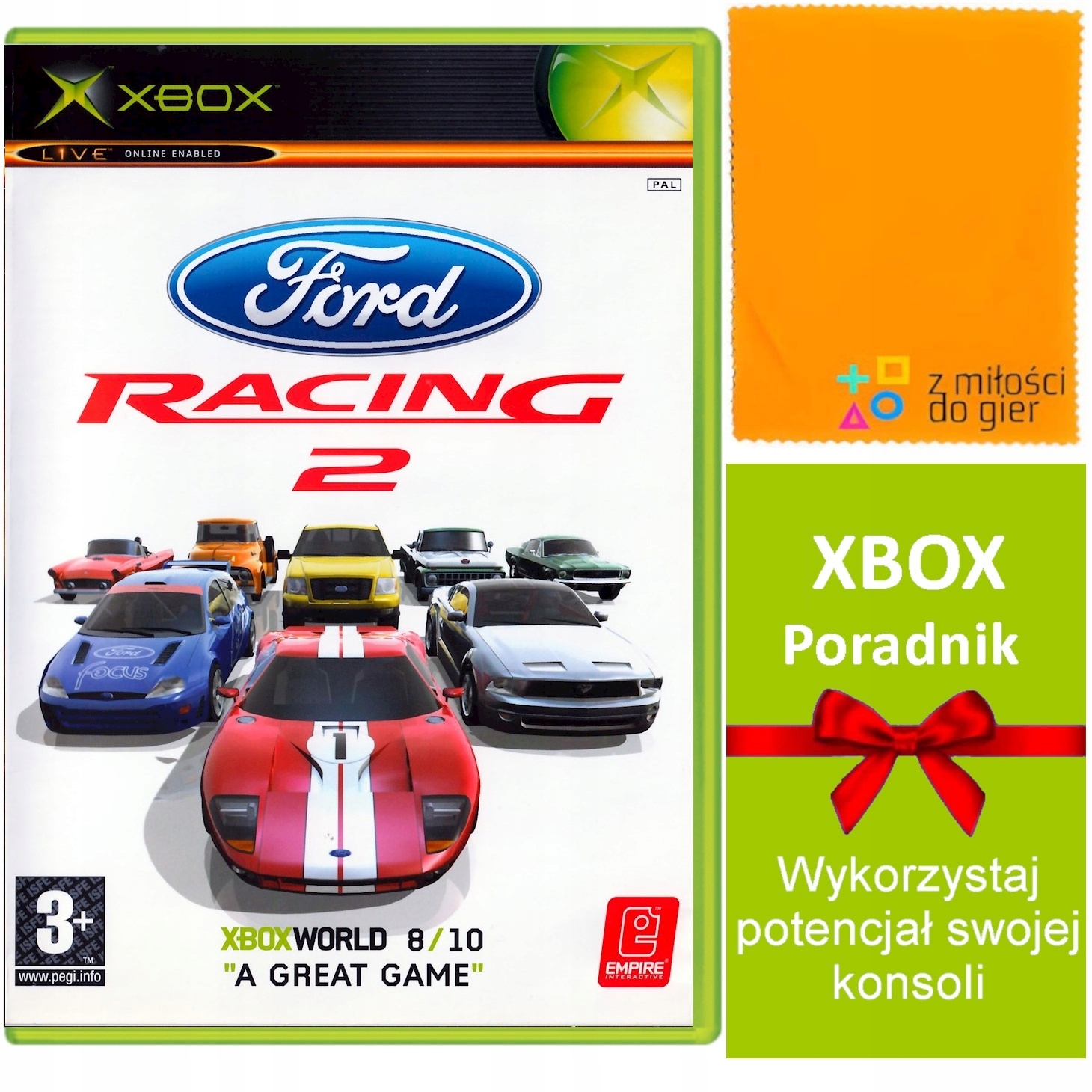 gra wyścigowa na XBOX CLASSIC FORD RACING 2 który FORD będzie NAJSZYBSZY?