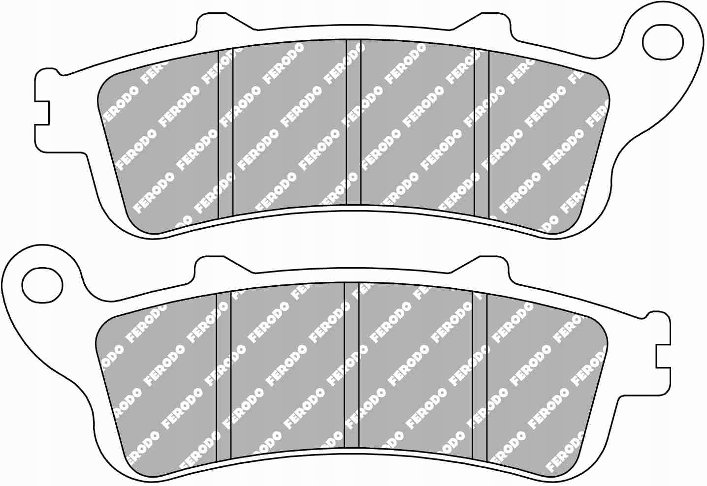 KLOCKI HAMULCOWE HONDA CBR 1100 XX 97 08 PRZOD Part number FDB2073ST
