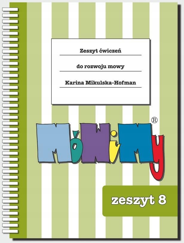 MóWiMy. Zeszyt ćwiczeń do rozwoju mowy. Część 8