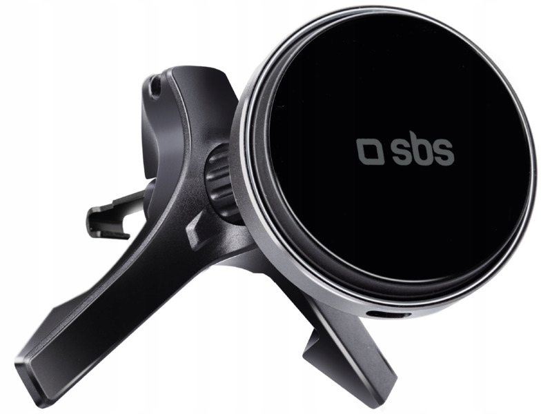 Uchwyt na telefon Sbs Air Vent Magsafe 15W Czarny