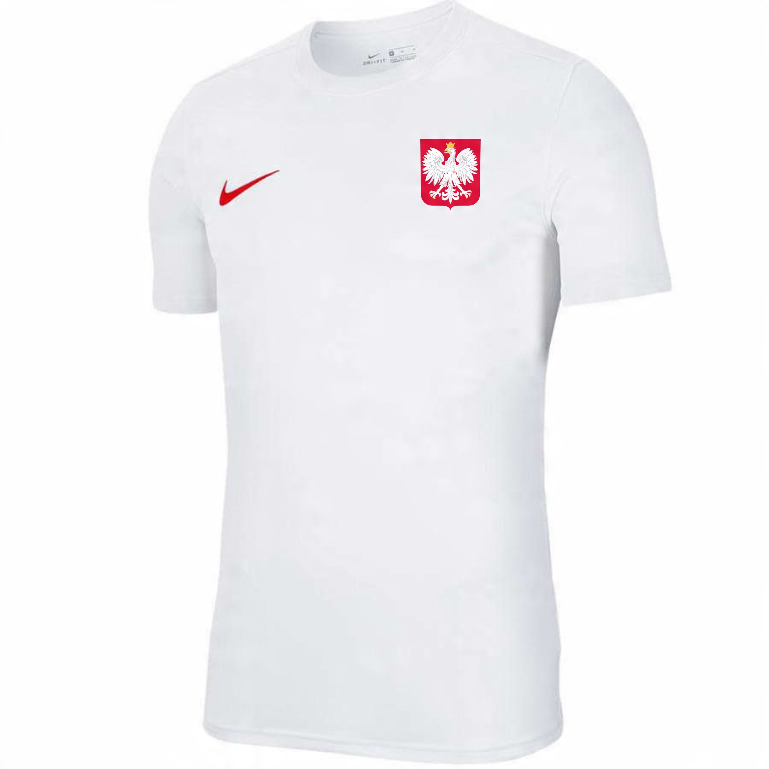 

Koszulka kibica Nike Polska biała z herbem r. L