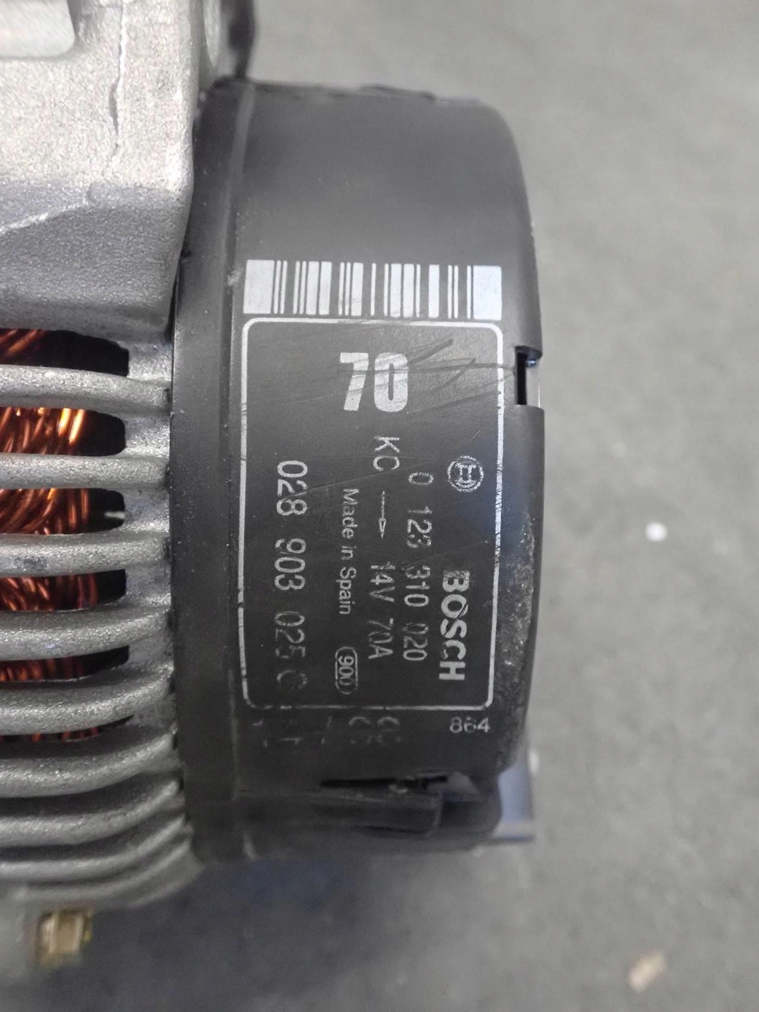 ALTERNATOR AUDI SEAT SKODA VW 028903025C