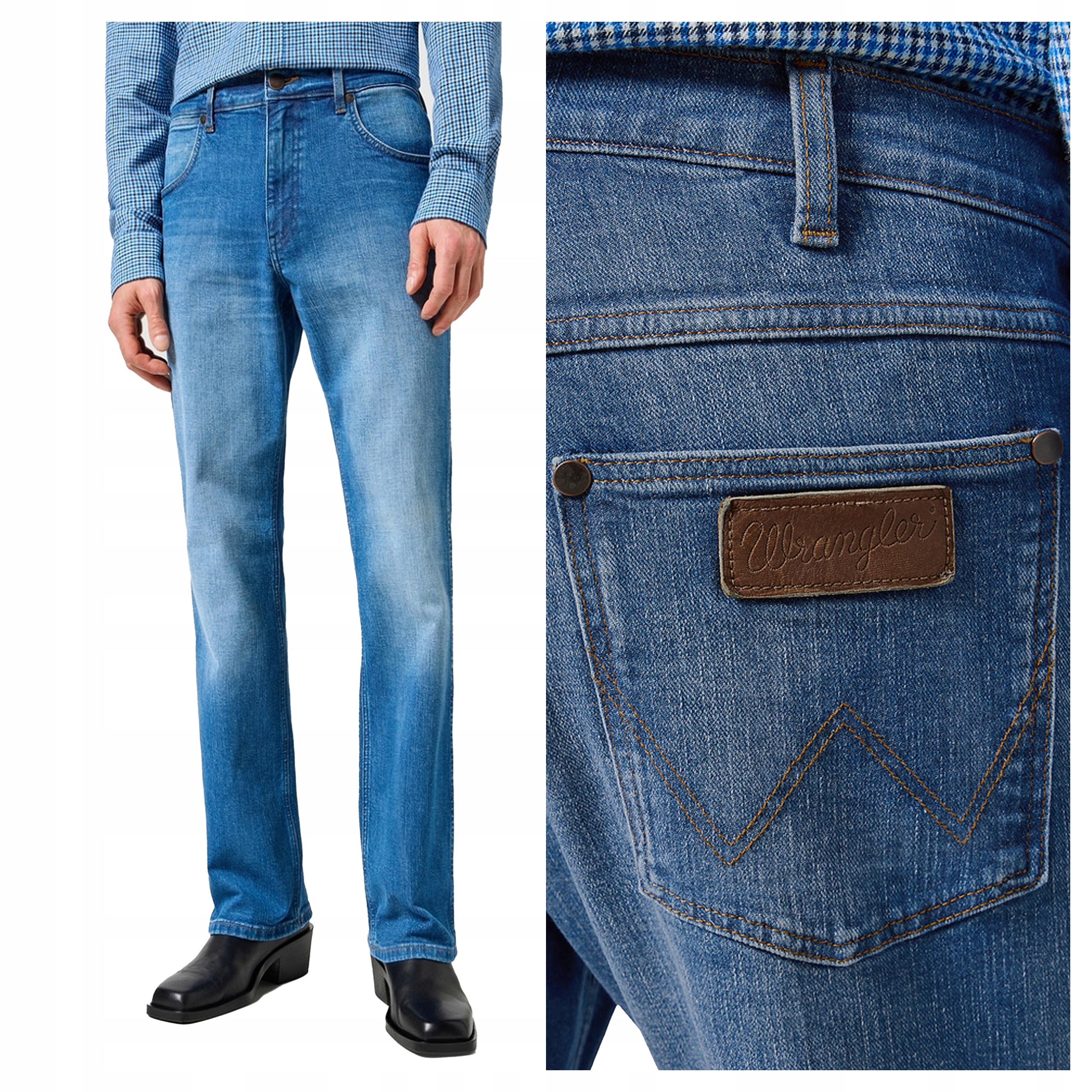 Wrangler Horizon W31 L32 Pánské džínové kalhoty džíny Proste