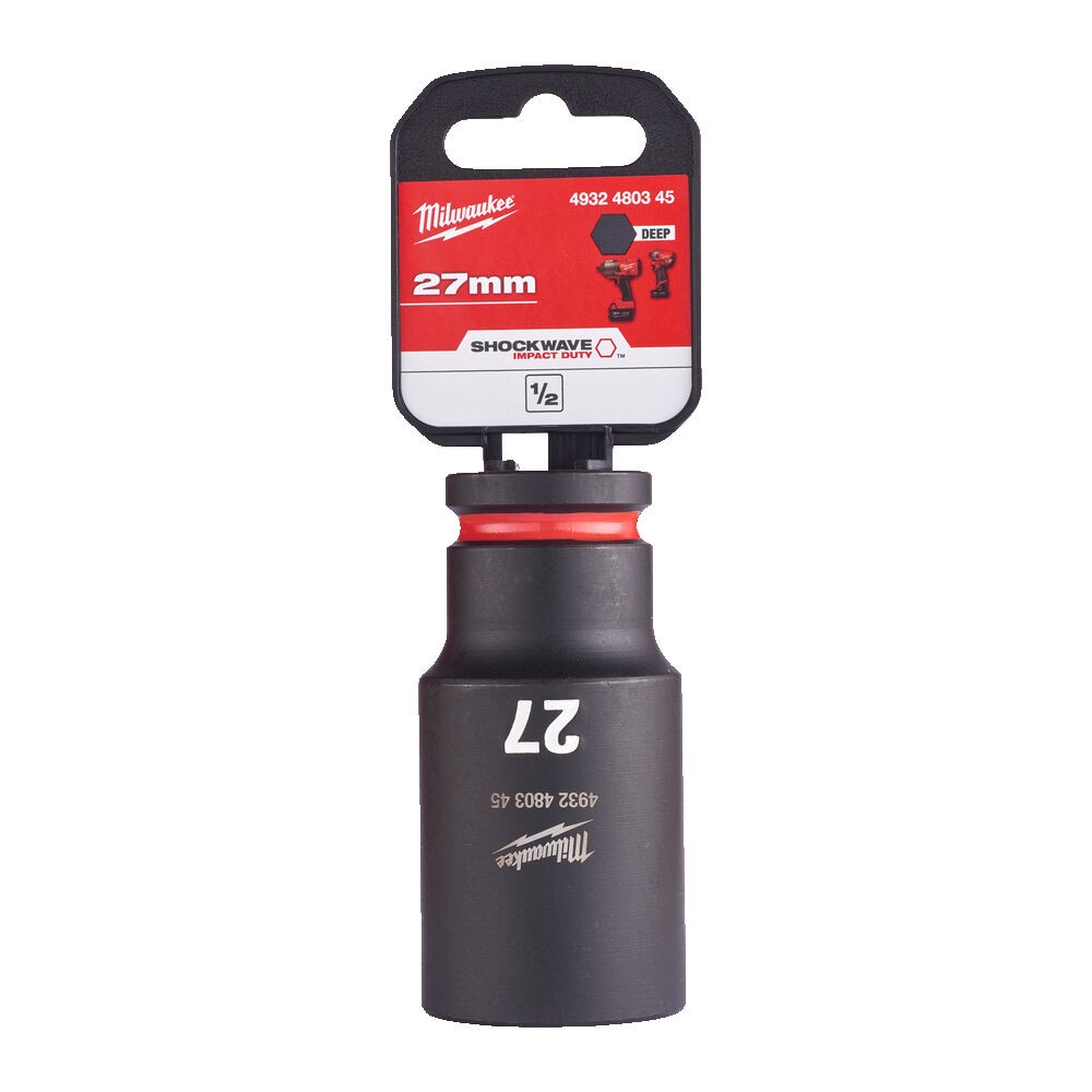 

Nasadka udarowa długa 1/2" Milwaukee 27 mm