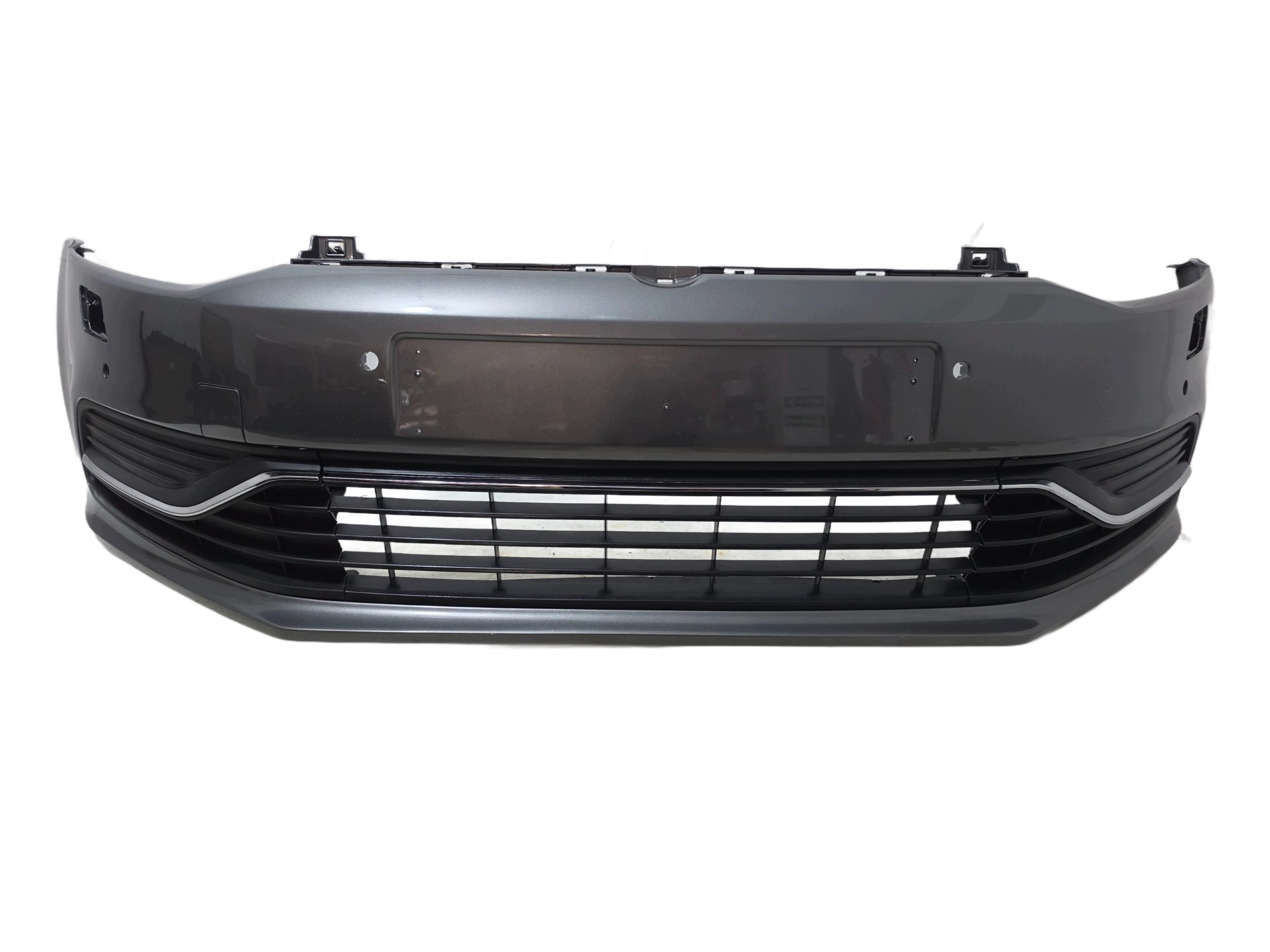 ^ VW POLO V 5 LIFT 6C0 2014 - front bumper front 6C0807221