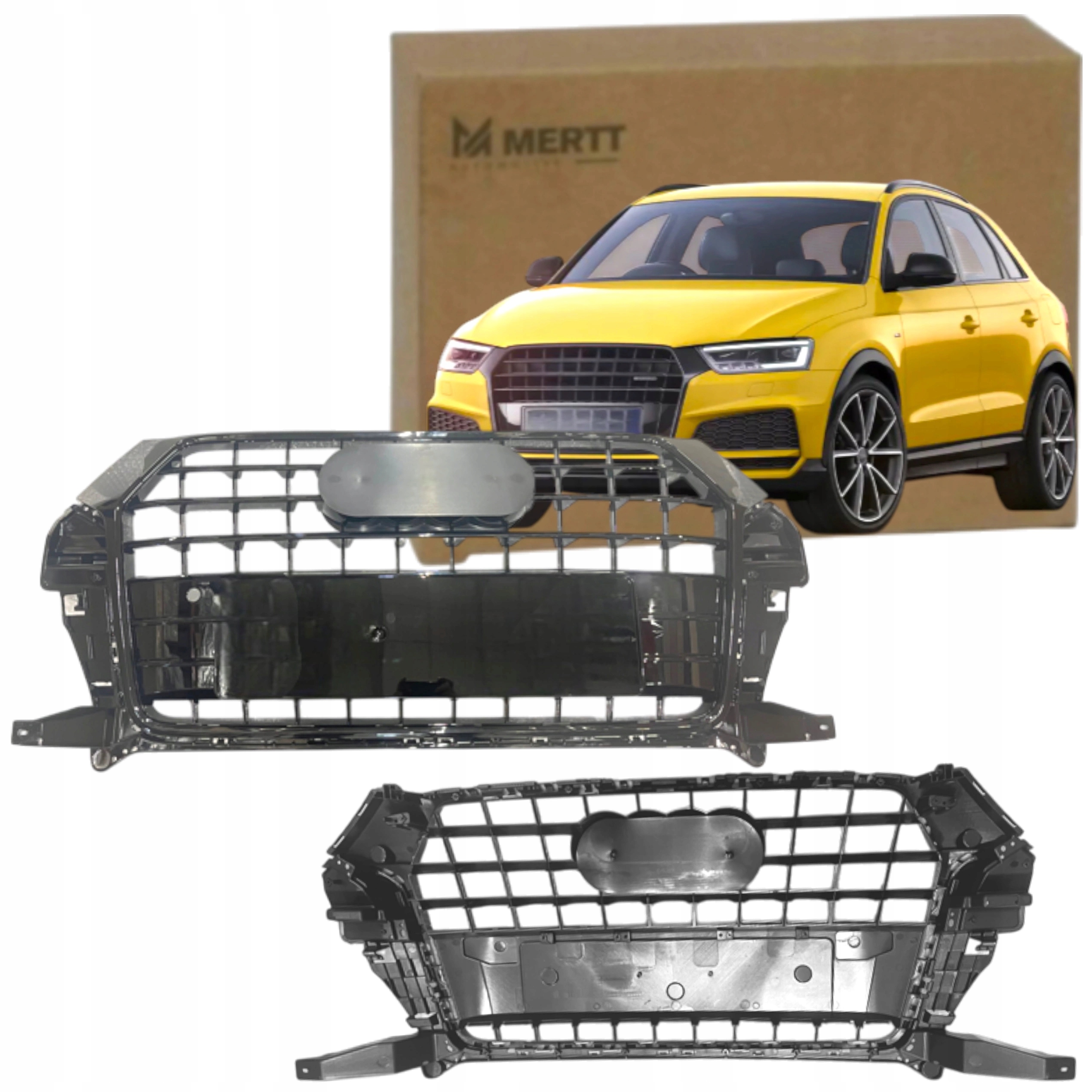 Atrapa Chladiče Nárazníku, Přední Gril Audi Q3 8U 2015-2018 Competition