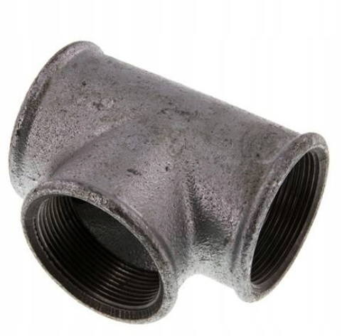 T-rozdělovač Rp 4" z pozinkované litiny