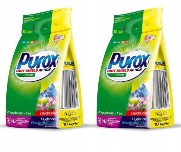 

Proszek do prania Purox Universal 10 kg x 2 szt.