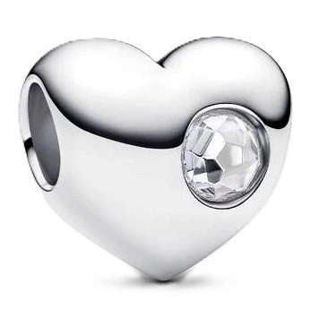 Přívěsek Pandora Pro Gravírování Ve Tvaru Srdce 794161C04 Stříbrný