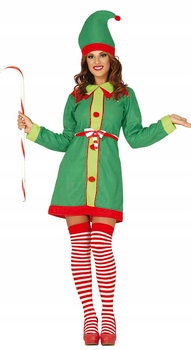 Kostým paní Elfové cukrový skřítek šaty L