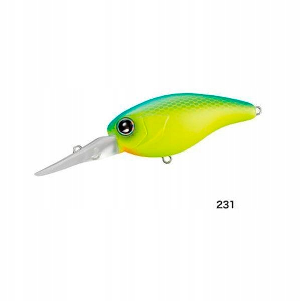 Wobler Bantam Kozak 8,0g 54mm 0-1,0m 009 Blue Char