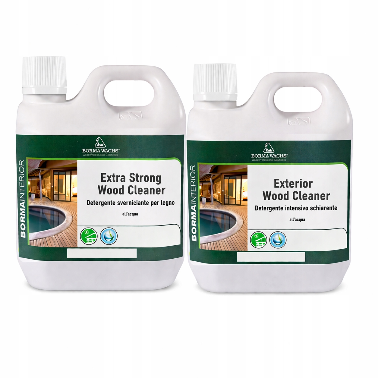 Sada Borma na terasu 2v1 Cleaner Strong odstraňuje šedou a špínu