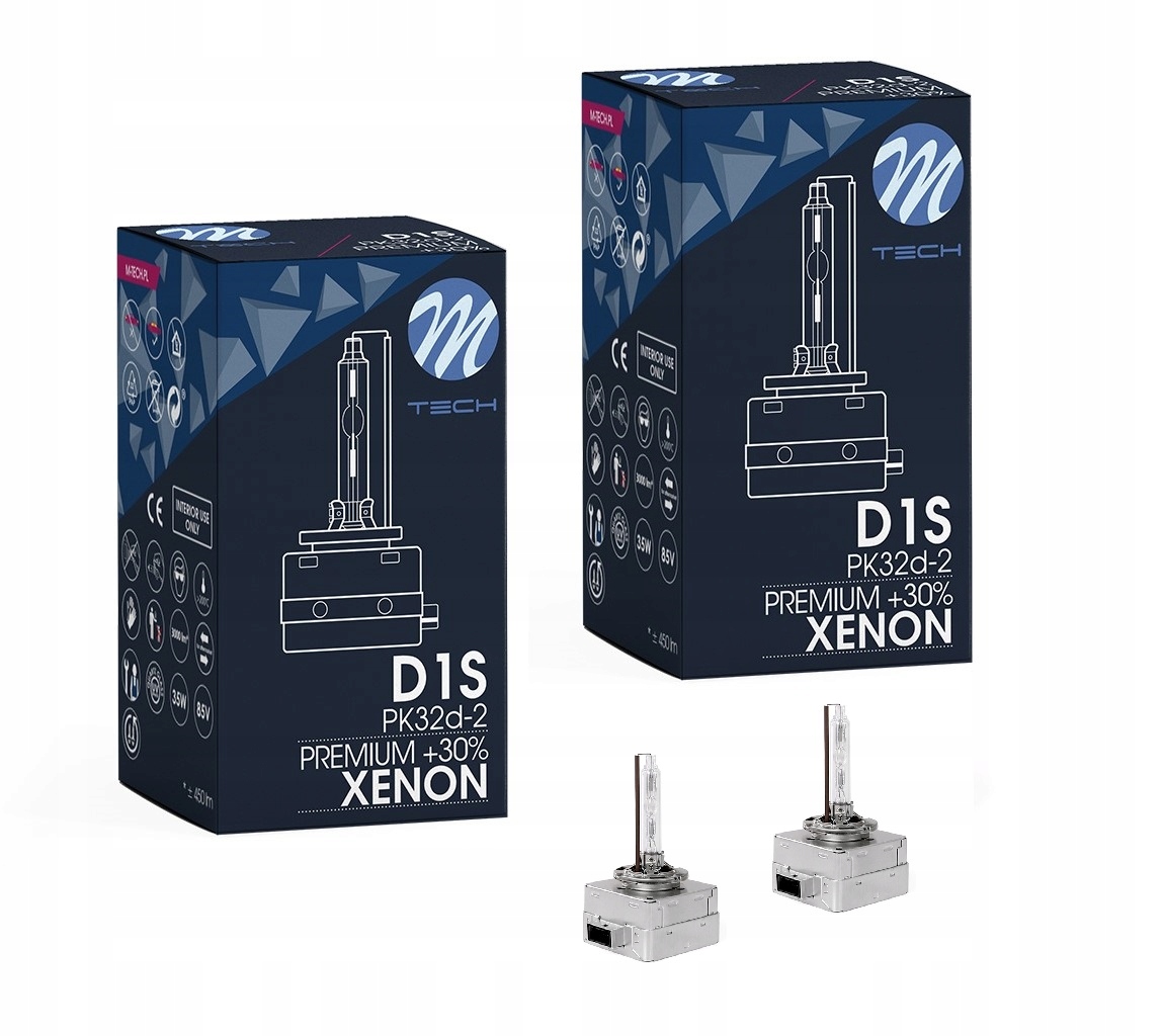 

2x D1S 6000 M-Tech Xenon Żarnik Premium +30% Extra