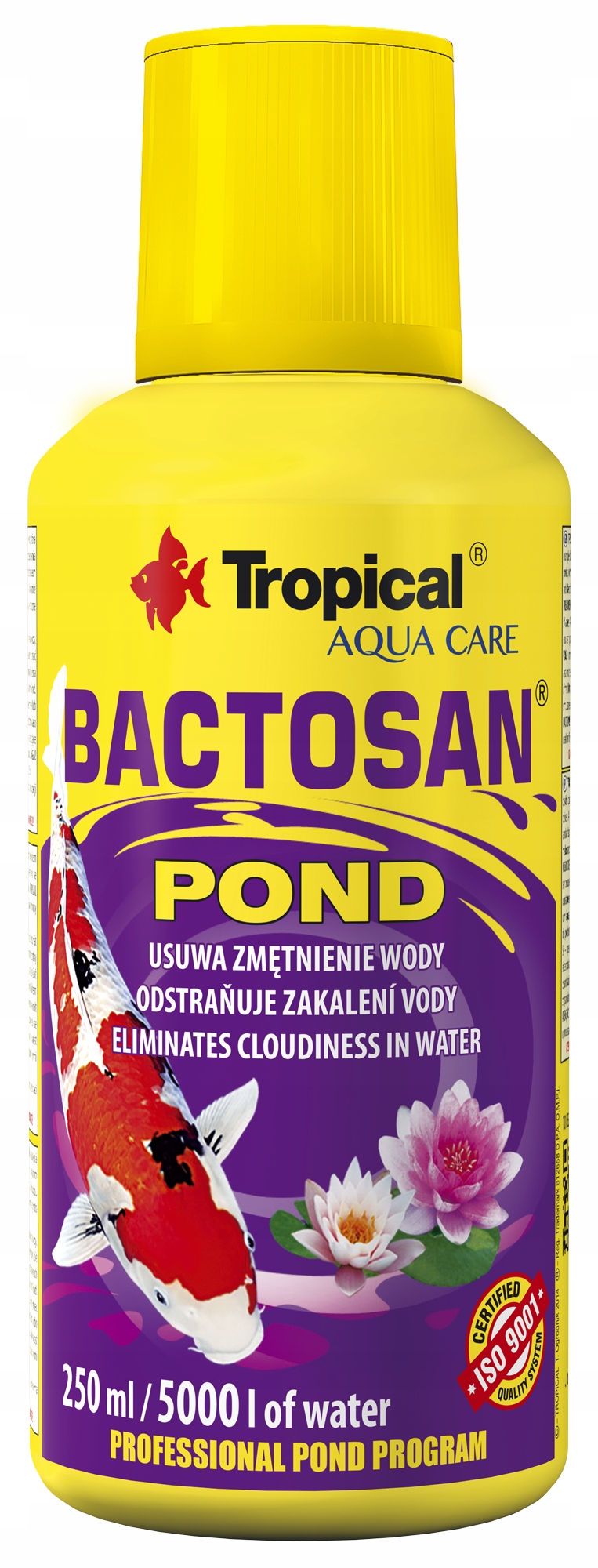 

Tropical Bactosan Pond 250ml - do klarowania wody