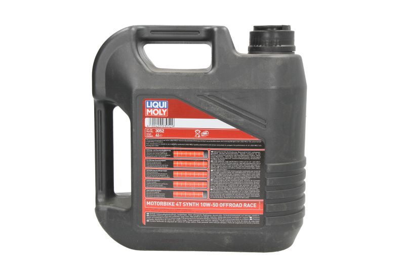 LIQUI MOLY OLEJ 10W50 OFF ROAD RACE 4L SYNTETYCZNY Rodzaj syntetyczne