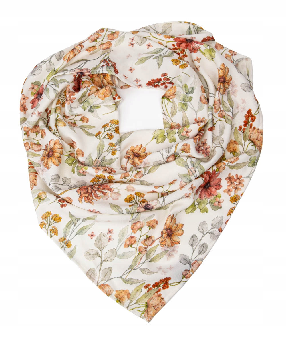 

Bambusowa Apaszka, Chusta Kwiaty Vintage, Lepre