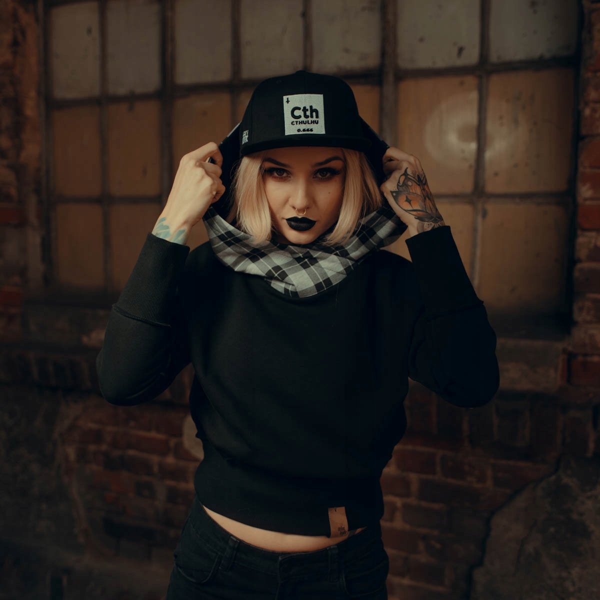 Czapka Holy Blvk Cthulhu Snapback Haft 3D Made In Poland Rozmiar uniwersalny