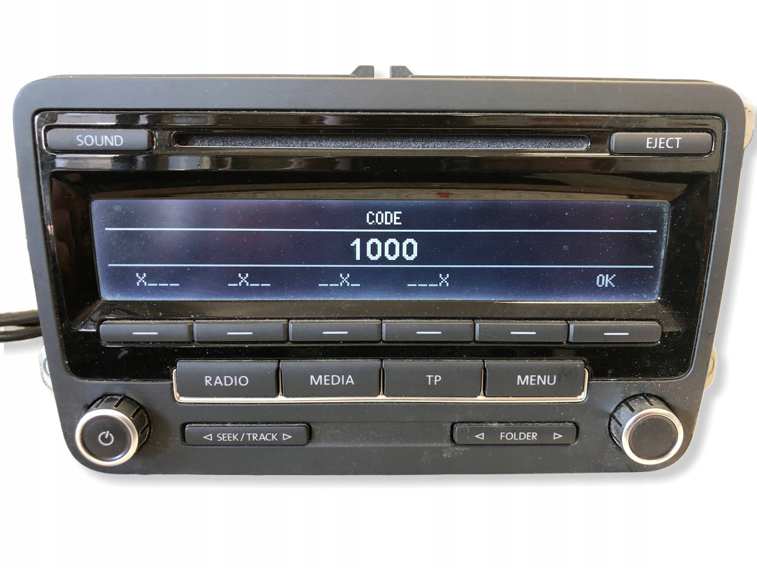 RADIO CD VW GOLF VI plus 5M0035186J