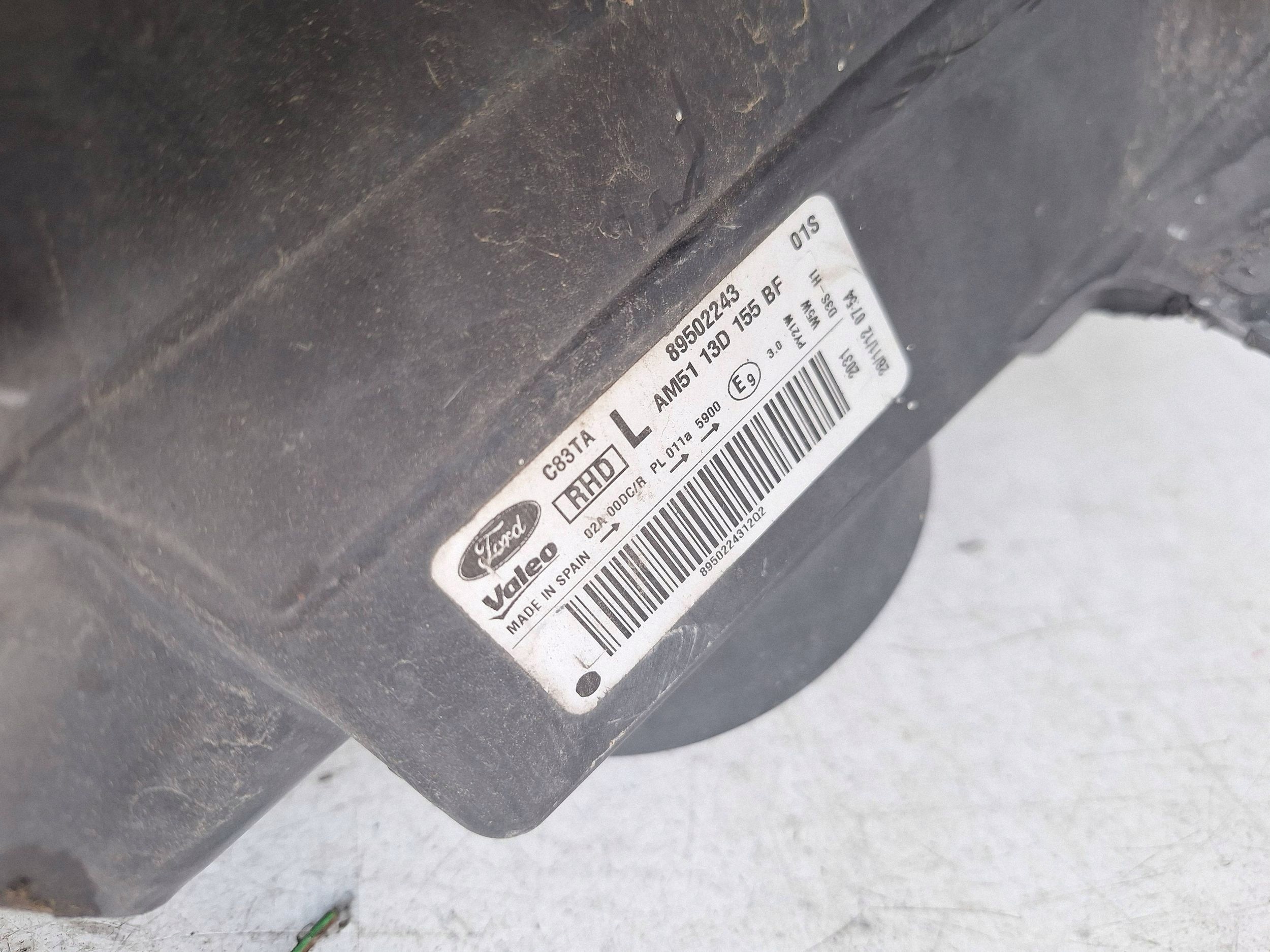 FORD C-MAX MK2 11-14 light left XENON UK-right hand drive AM51-13D155-BF