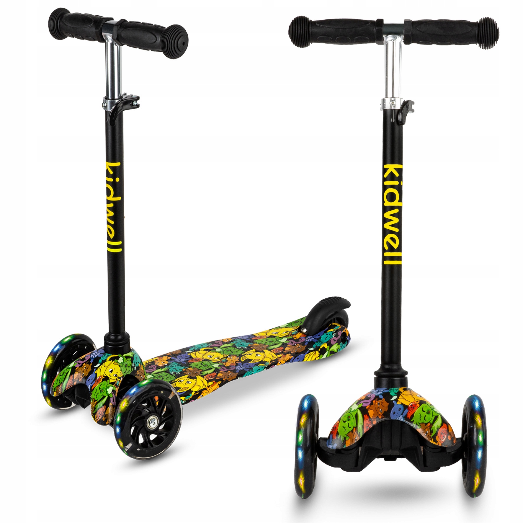 Hulajnoga Balansowa Kidwell Uno Dla Dzieci Trójkołowa Led 3+ Orbitail