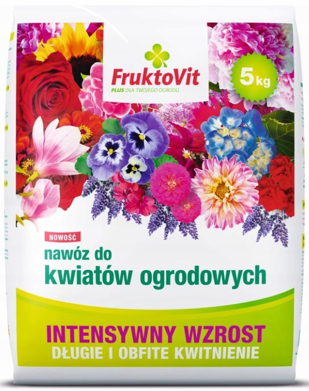 

Fruktovit Nawóz do kwiatów ogrodowych granulat 5kg