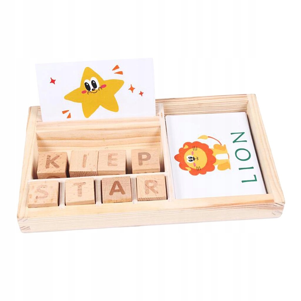 Spell Learning Game Matching Letter Spelling Toy
