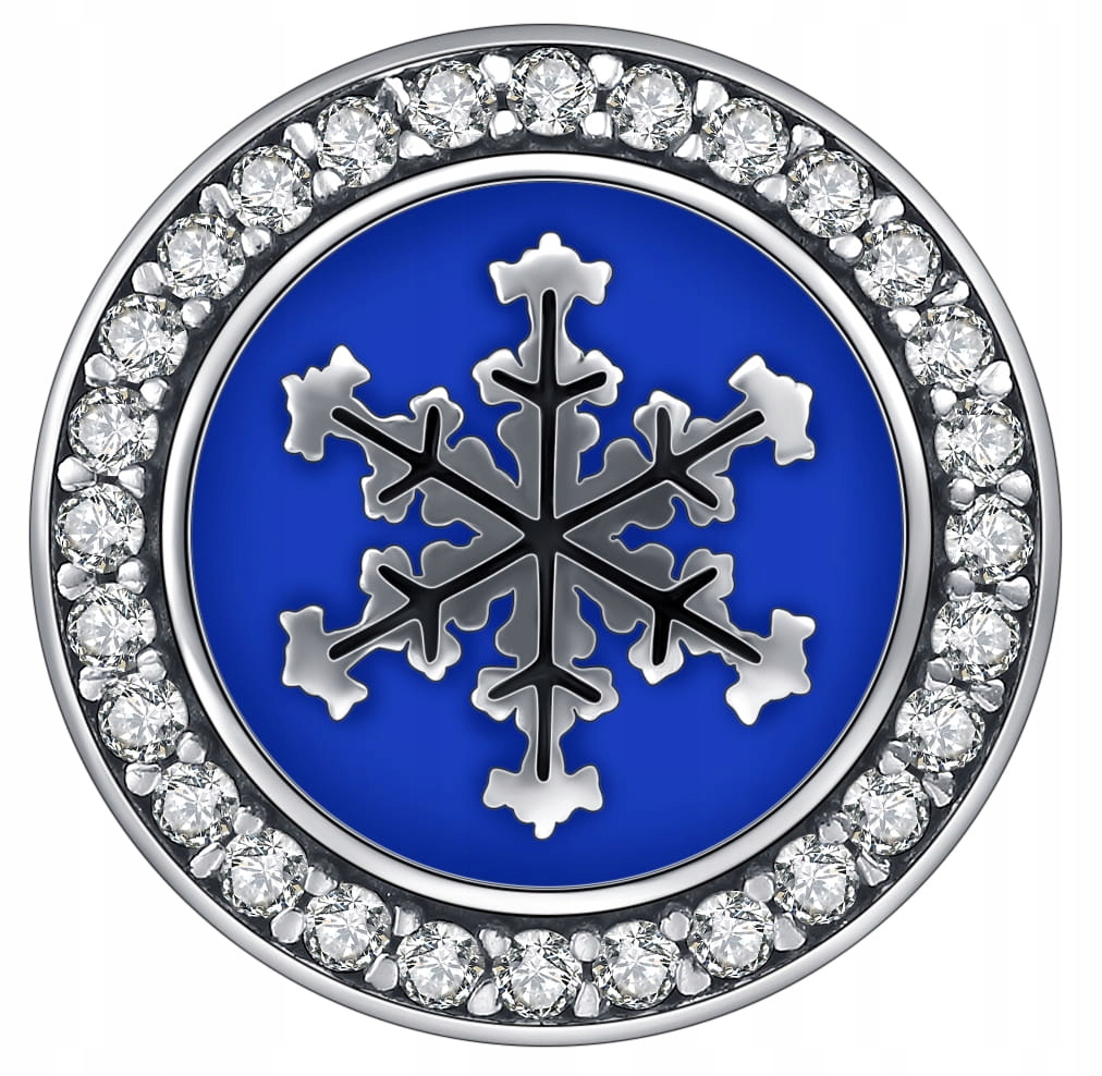 

Charms Srebro s925 Czerwiński - Płatek Śniegu II