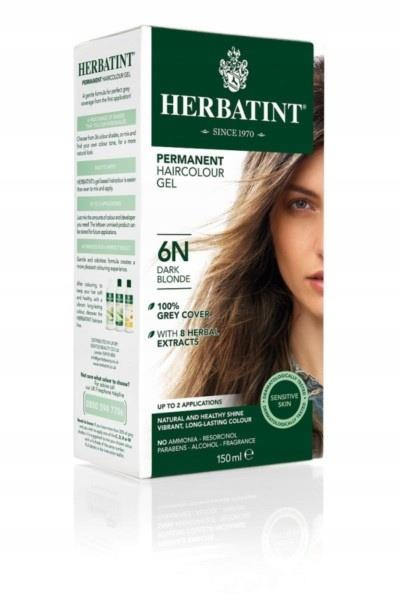 

Herbatint Farba 6N Ciemny Blond 150ml