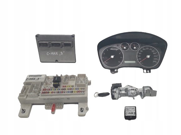 FORD C-MAX 1 I 03-10 1.8 B ZESTAW STARTOWY IMMO STEROWNIK 3M5112A650GC