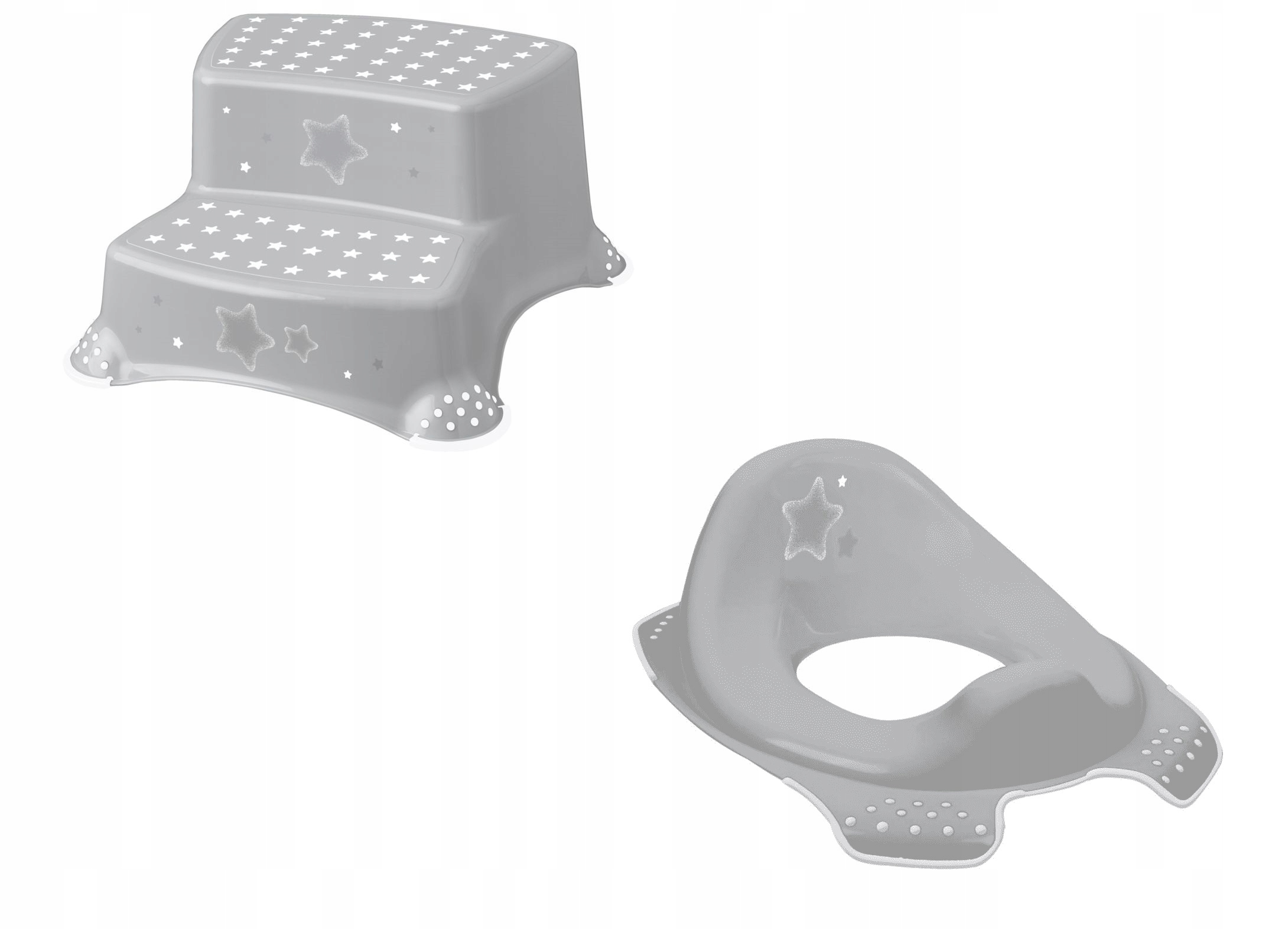 ПЛОЩАДКА ДЕТСКАЯ ДВУХСТУПЕНЧАТЫЙ + НАКЛАДКА ДЛЯ УНИТАЗА