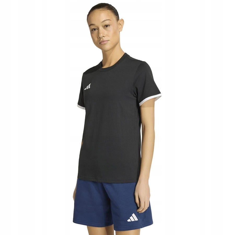 Koszulka adidas Entrada 26 Tee JZ6682 Czarny, Xs
