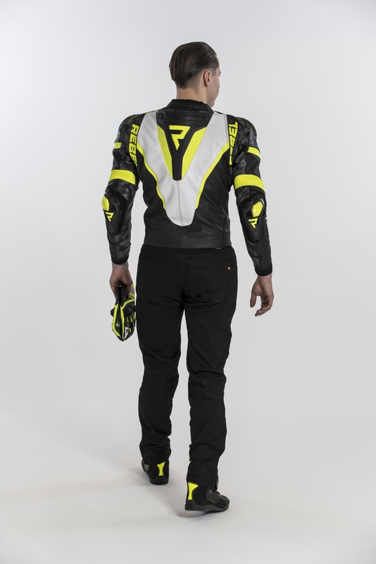 KURTKA REBELHORN REBEL BLACK/WHITE/YELLOW Rodzaj Męskie