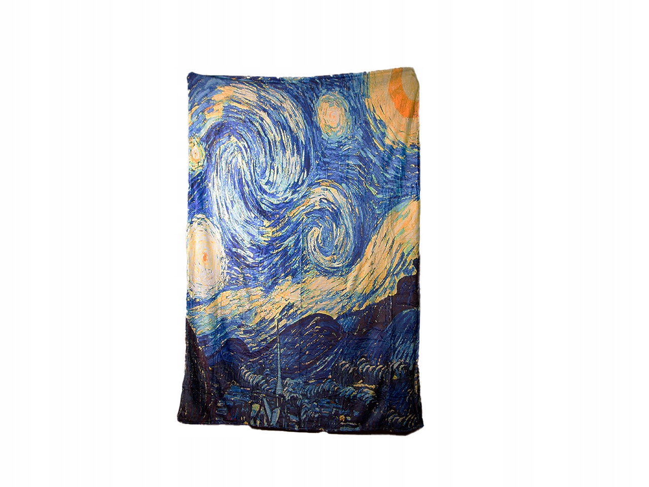 Deka Pléd Přehoz Na Postel Van Gogh Hvězdná Noc Teplá 130 X 150 CM
