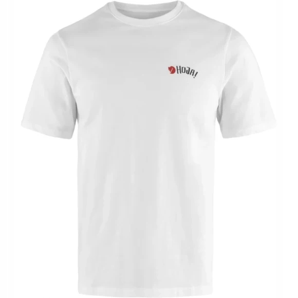 Męska koszulka Fjällräven Hoja T-shirt White [Rozmiar M]