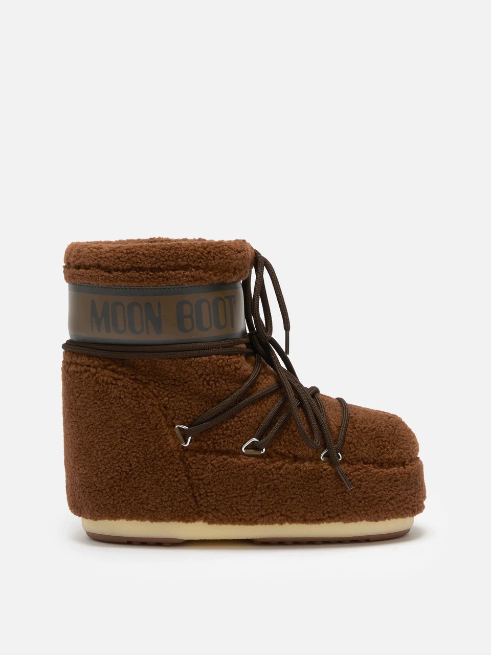 Moon Boot Sněhule Icon Low Fleece Brown 39/41