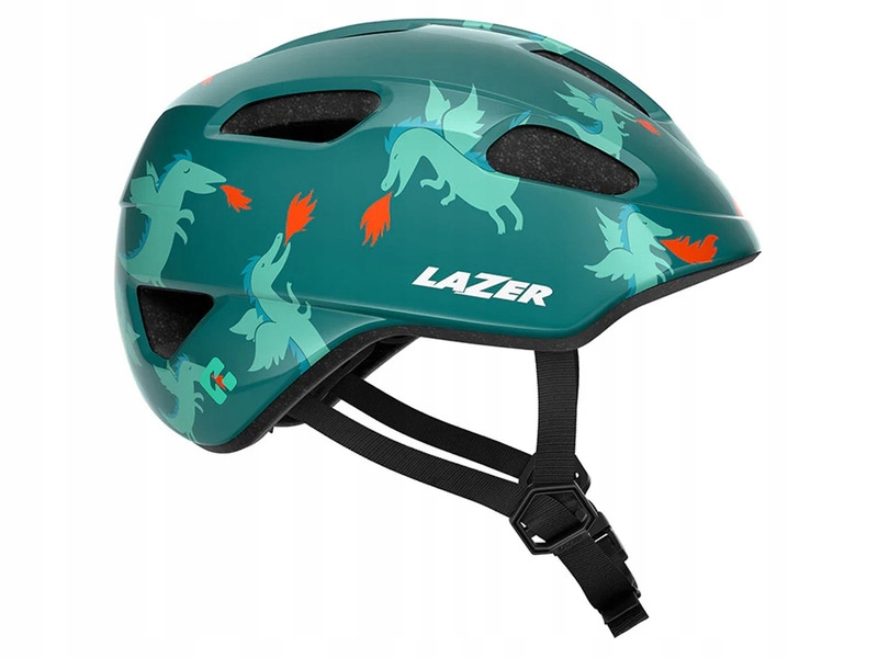 Kask rowerowy Lazer Nutz KinetiCore 2.0 Zielony dla Dzieci (rozmiar 50-56)