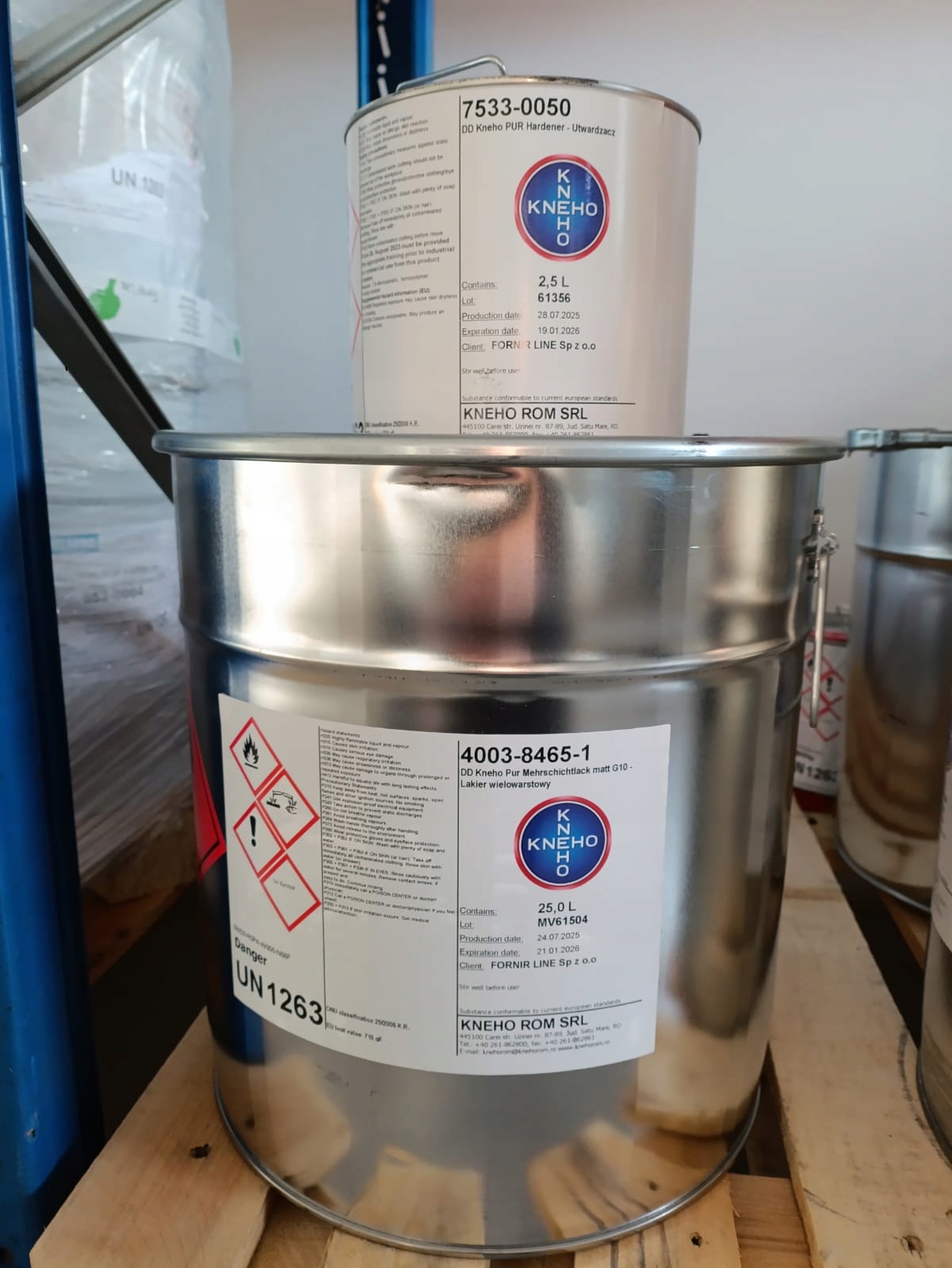 Lakier matowy na schody drewniane DD Kneho Pur 4003-8465-1 5Litrów utward