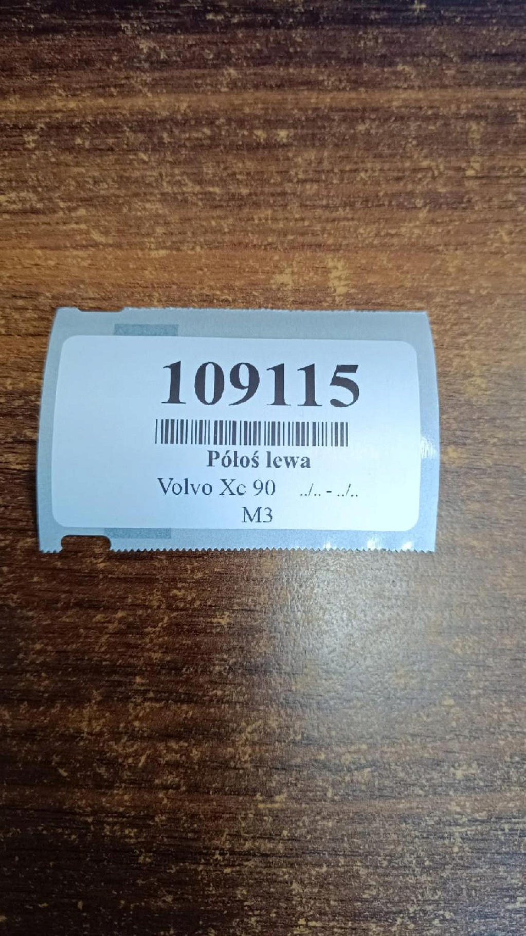 VOLVO XC90 2.9 semi-axis left rear part