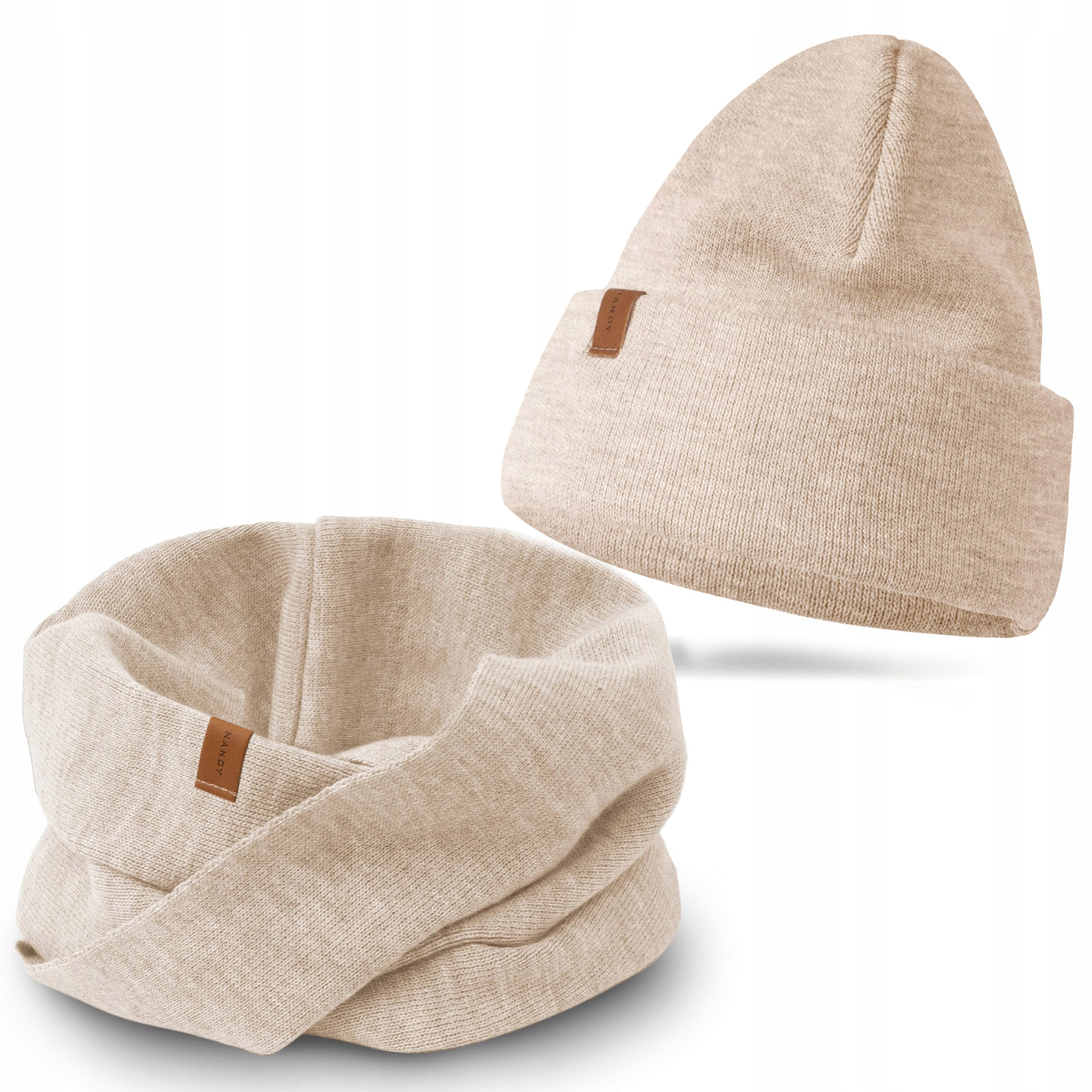 Nandy Dámská Zimní Sada Čepice Nákrčník Různé Barvy