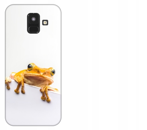 

Etui pokrowiec Samsung Galaxy A6 2018 Żaba smieszn
