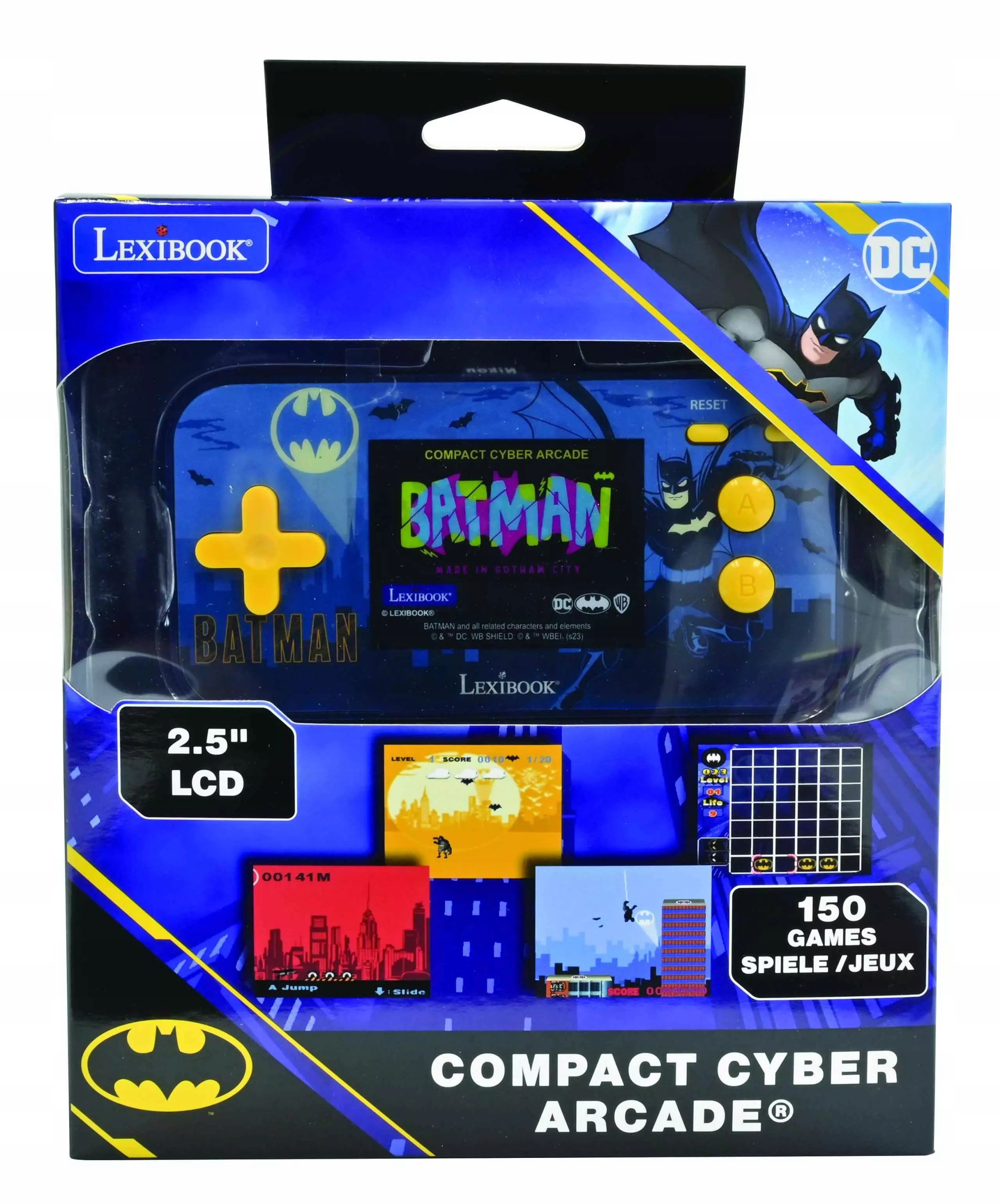 Konsola Batman Compact II Cyber Arcade Lexibook JL2367BAT Lexibook