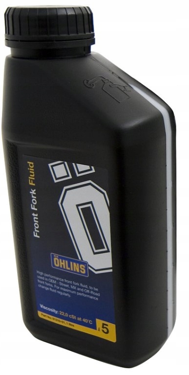 Ohlins Road And Track 100 % Syntetický Suspenzný Olej 7,5W 1L Off-road