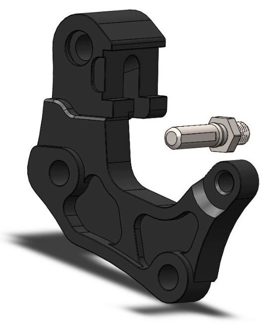 Brzdový Strmeň Ľavý Moto Master 320 MM Yamaha Xtz 700 Tenere 211152