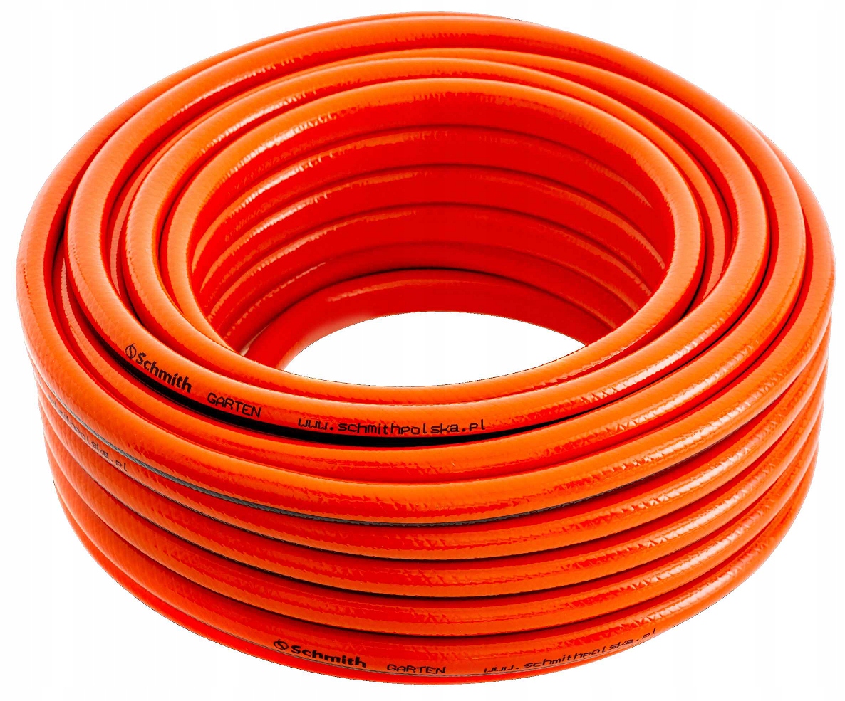 Wąż ogrodowy mocny do podlewania ogrodu 4 warstwowy 1" cal 20m Schmith