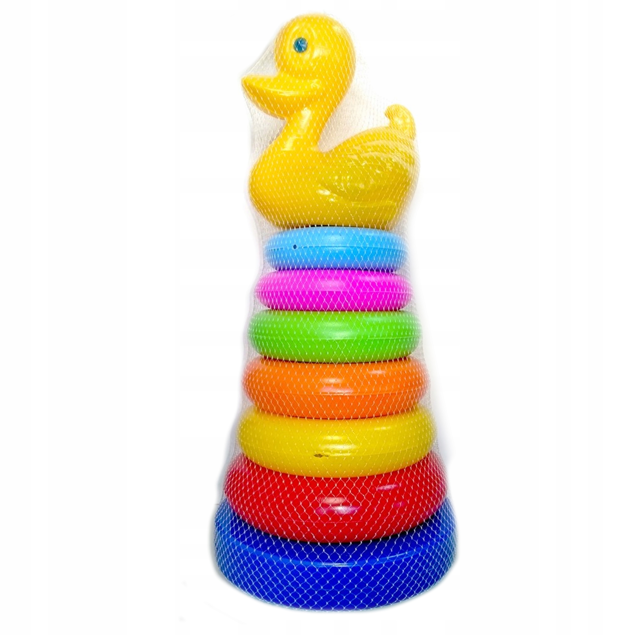 

Piramida Wieża Układanka Edukacyjna Kółka Kaczka