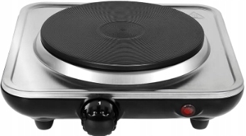 Płyta grzewcza ze stali nierdzewnej Ø 15cm Uten termostat 1000W kuchnia